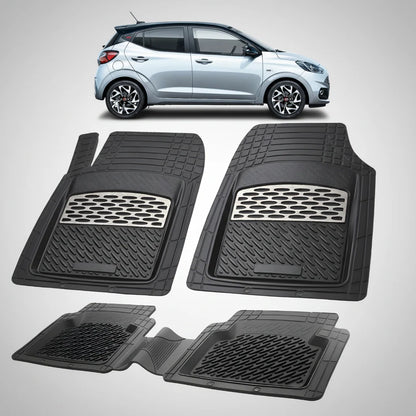 Covorase Auto Hyundai i10 2023-2026 - Tavita Cauciuc-Silver