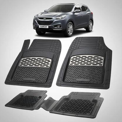 Covorase Hyundai ix35 2009–2013 Tavita cauciuc-Silver