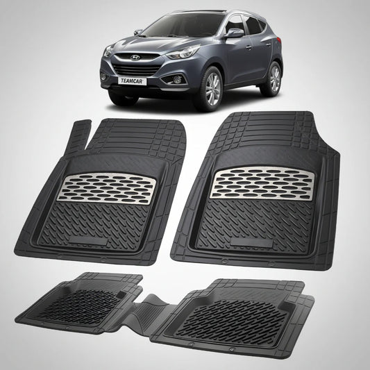Covorase Hyundai ix35 2009–2013 Tavita cauciuc-Silver