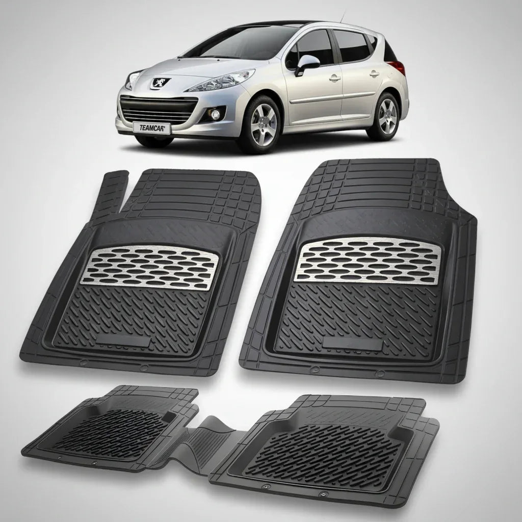 Covorase Tip Tavita Compatibile Peugeot 207 SW (2009-2012)-Silver