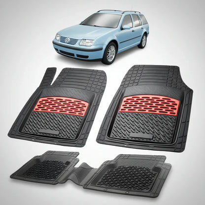 Covorase Tip Tavita Compatibile Volkswagen Bora Variant 1999-2005 , Red