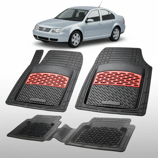 Covorase Tip Tavita Compatibile Volkswagen Bora 1998-2005 , Red
