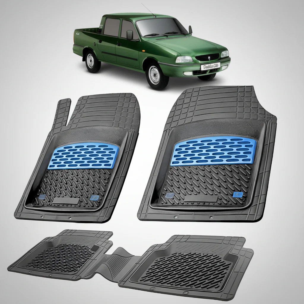 Covorase Tip Tavita Compatibile Dacia 1304 Pick-up Double Cab, Blue