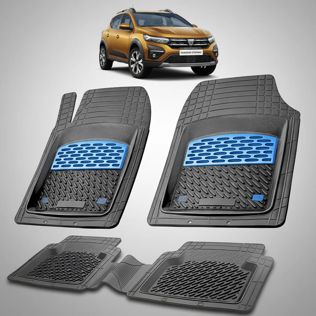 Covorase Tip Tavita Compatibile Dacia Sandero III Stepway 2020-2022 , Blue