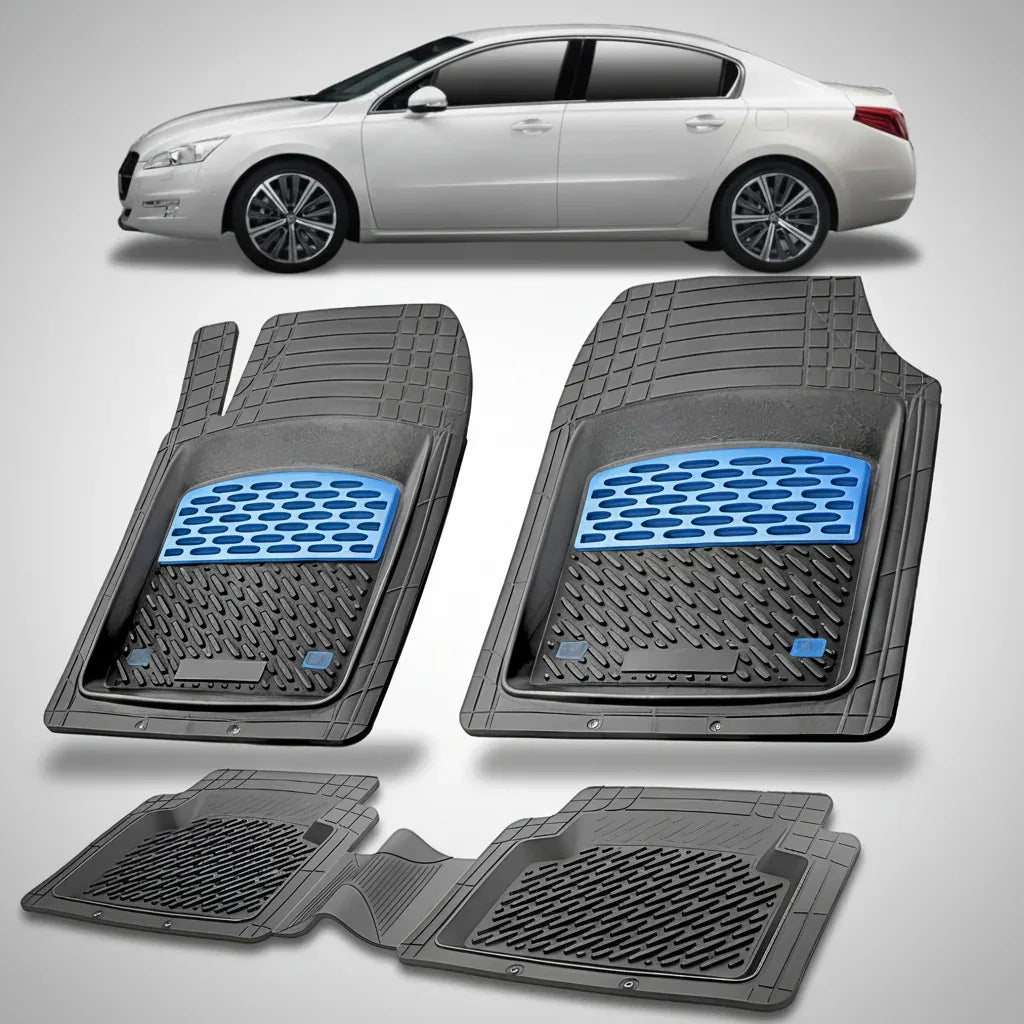 Covorase Auto TeamCar® Tip Tavita Compatibile Peugeot 508 I (2010-2018) Blue
