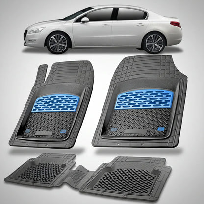Covorase Auto TeamCar® Tip Tavita Compatibile Peugeot 508 I (2010-2018) Blue