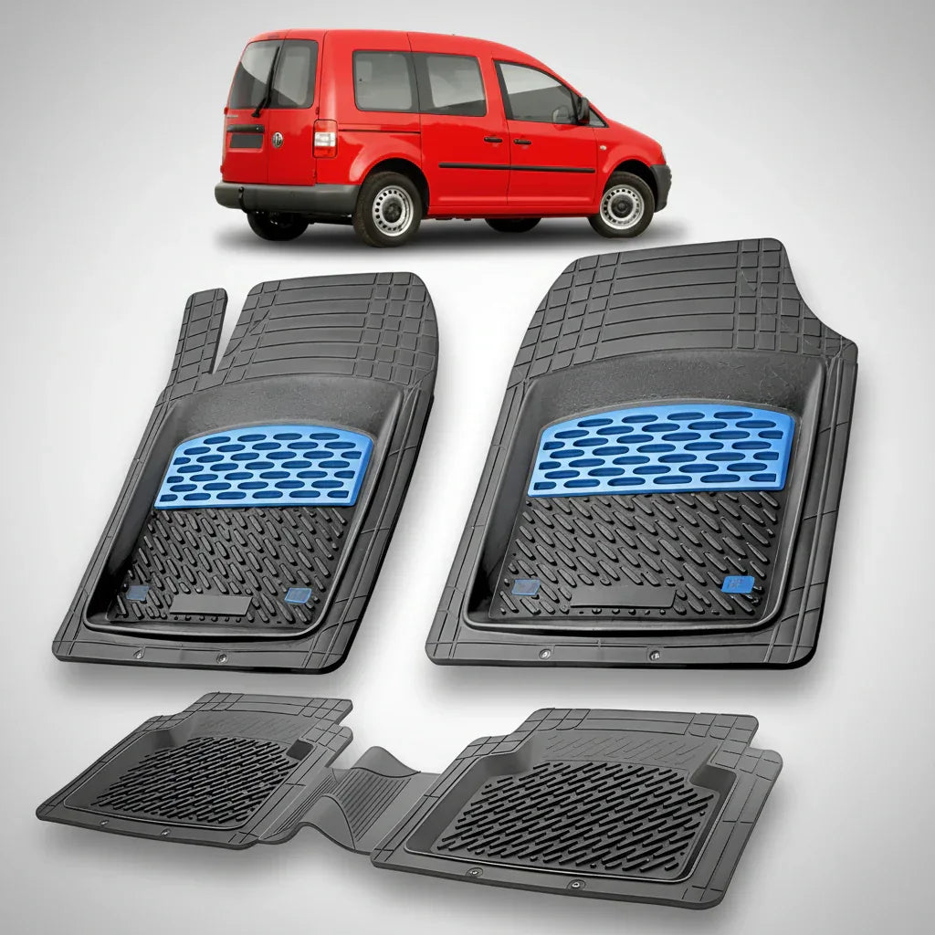 Covorase Tip Tavita Compatibile Volkswagen Caddy 2003-2010 , Blue