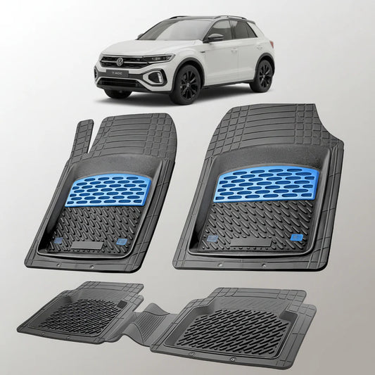 Covorașe Auto Tip Tăviță Compatibile Volkswagen T-Roc I (2021-2025) - Blue