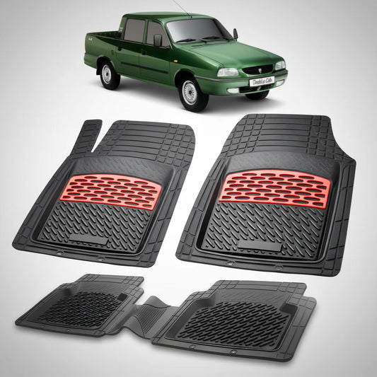 Covorase Tip Tavita Compatibile Dacia 1304 Pick-up Double Cab, Red