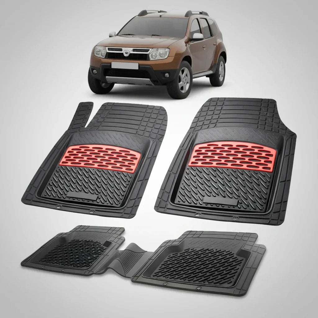 Covorase Tip Tavita Compatibile Dacia Duster I (2010 – 2013) , Red