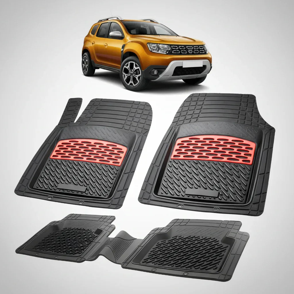 Covorașe Dacia Duster II 2018-2021 Compatibile | Red Edition – TeamCar®
