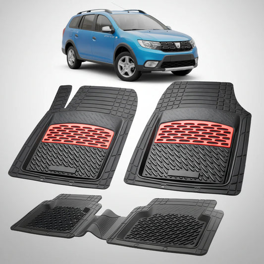 Covorase Tip Tavita Compatibile Dacia Logan Stepway MCV , Red