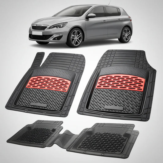 Covorase Auto Tip Tavita Compatibile Peugeot 308 II (2013-2017) Red