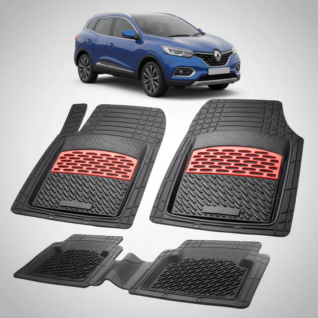 Covorase Auto TeamCar® Tip Tavita Compatibile Renault Kadjar (2015-2022) Red