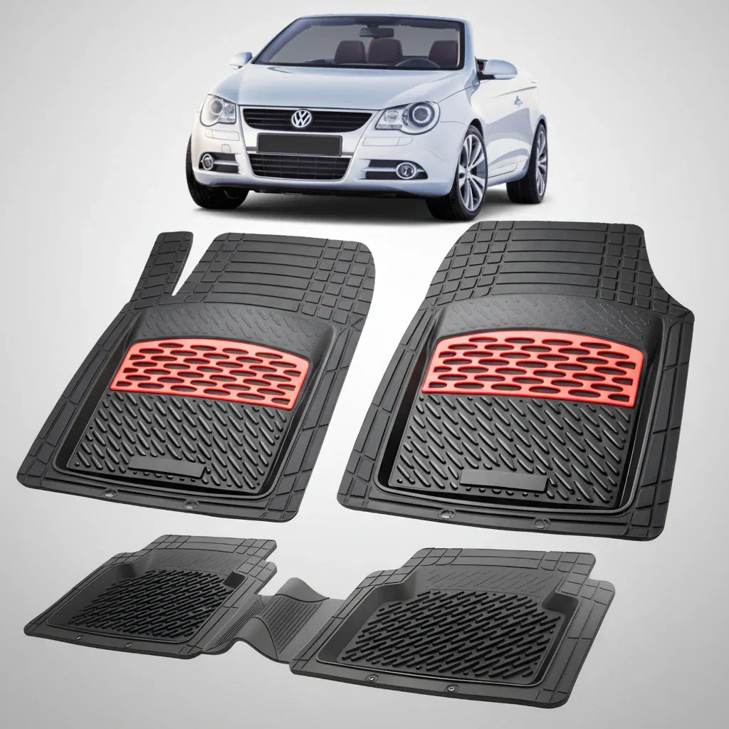 Covorase Tip Tavita Compatibile Volkswagen Eos 2006-2010 , Red