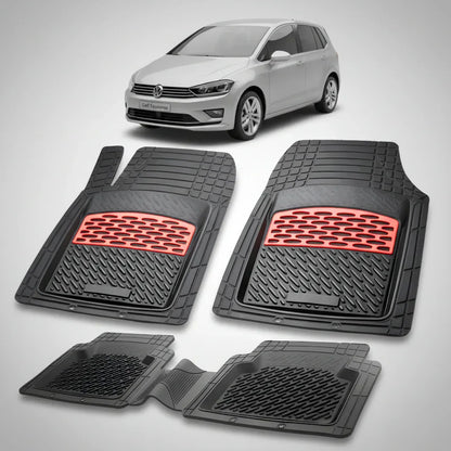 Covorase Tip Tavita Compatibile Volkswagen Golf (Sportsvan AM1) , Red
