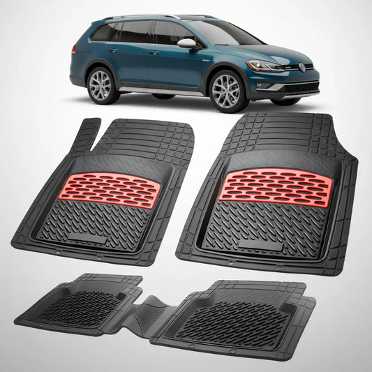 Covorase Tip Tavita Compatibile Volkswagen Golf (VII Alltrack) 2017-2020 , Red