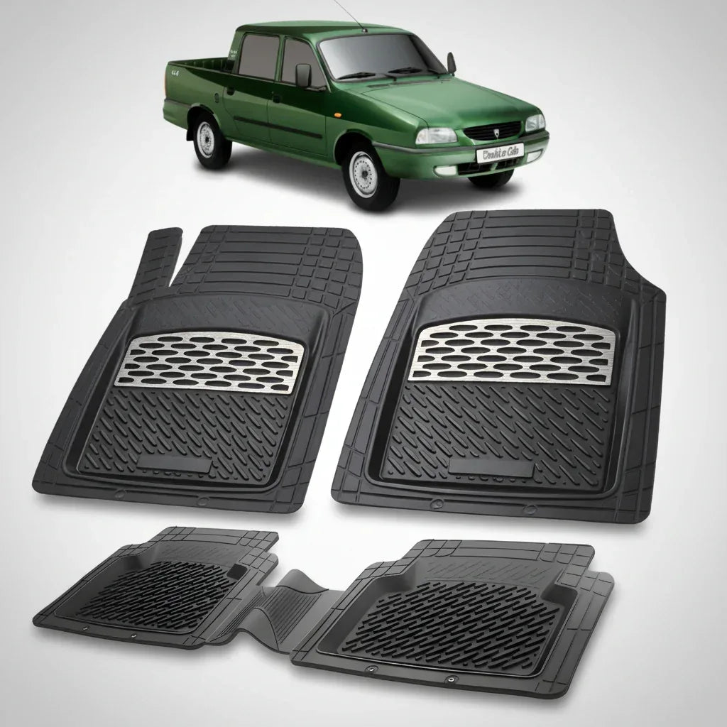Covorase Tip Tavita Compatibile Dacia 1304 Pick-up Double Cab, Silver
