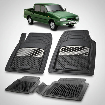 Covorase Tip Tavita Compatibile Dacia 1304 Pick-up Double Cab, Silver