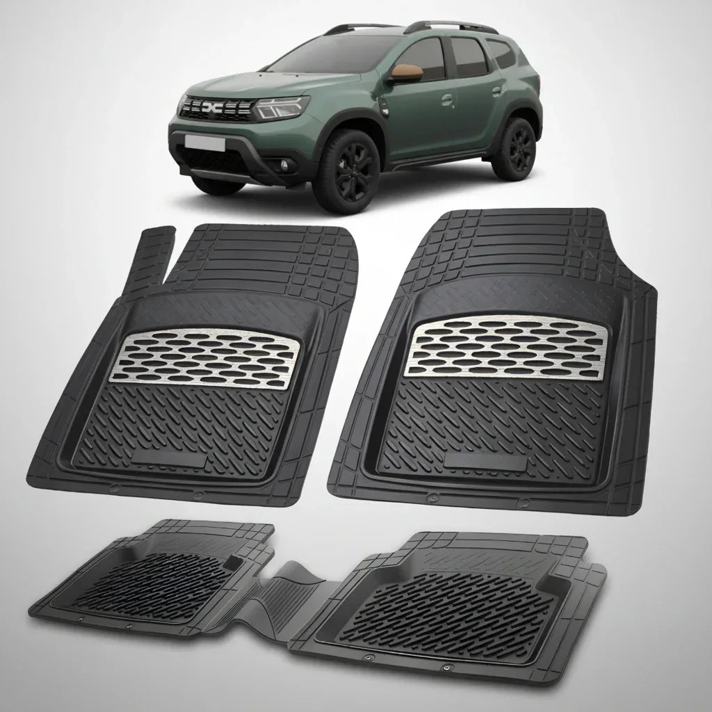 Covorase Tip Tavita Compatibile Dacia Duster II (2021 – 2024) , Silver