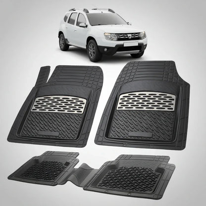 Covorase Tip Tavita Compatibile Dacia Duster I (2014 – 2017) , Silver