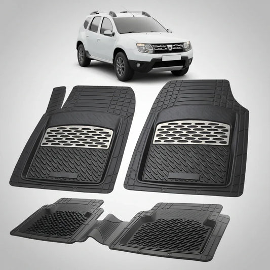 Covorase Tip Tavita Compatibile Dacia Duster I (2014 – 2017) , Silver