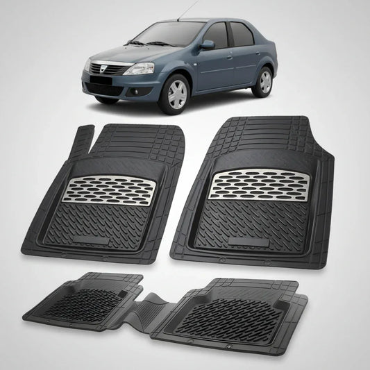 Covorașe Dacia Logan 2008-2012 Compatibile | Silver Edition – TeamCar®