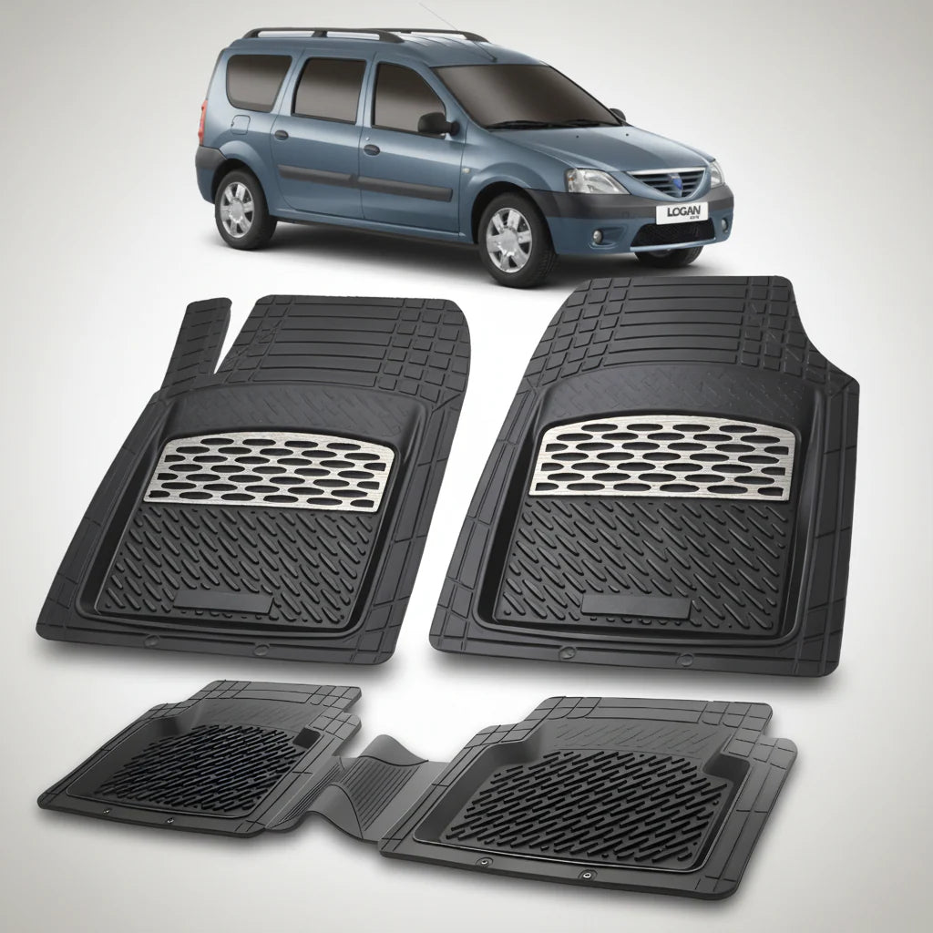 Covorase Tip Tavita Compatibile Dacia Logan MCV 2006-2008 , Silver
