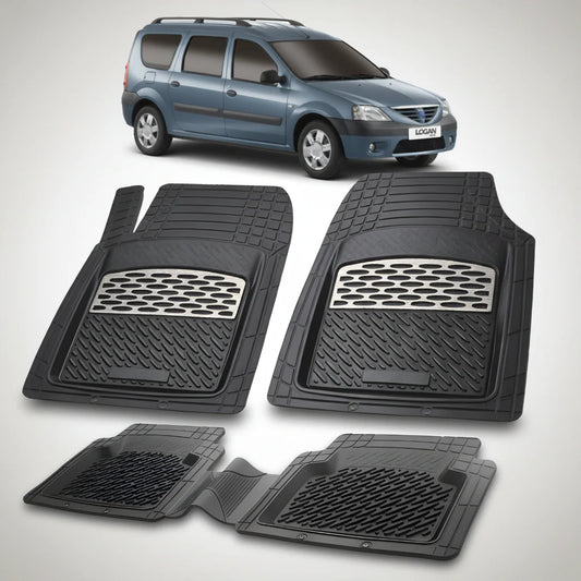 Covorase Tip Tavita Compatibile Dacia Logan MCV 2006-2008 , Silver