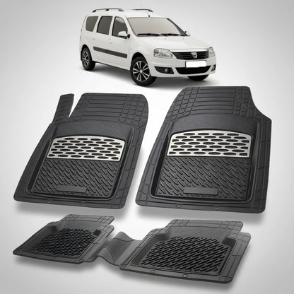 Covorase Tip Tavita Compatibile Dacia Logan MCV 2008-2012 , Silver