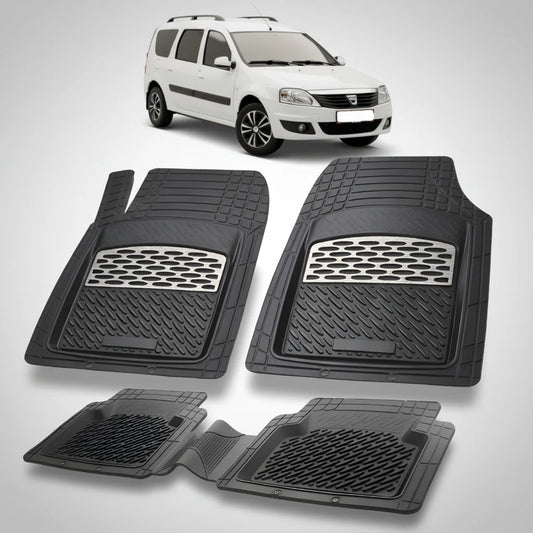 Covorase Tip Tavita Compatibile Dacia Logan MCV 2008-2012 , Silver