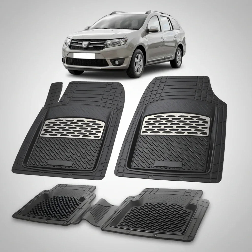 Covorase Tip Tavita Compatibile Dacia Logan MCV 2013-2017 , Silver