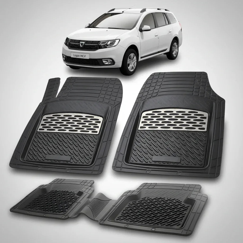 Covorase Tip Tavita Compatibile Dacia Logan MCV 2017-2021 , Silver