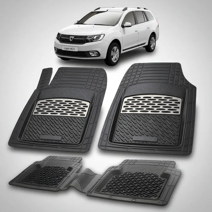 Covorase Tip Tavita Compatibile Dacia Logan MCV 2017-2021 , Silver