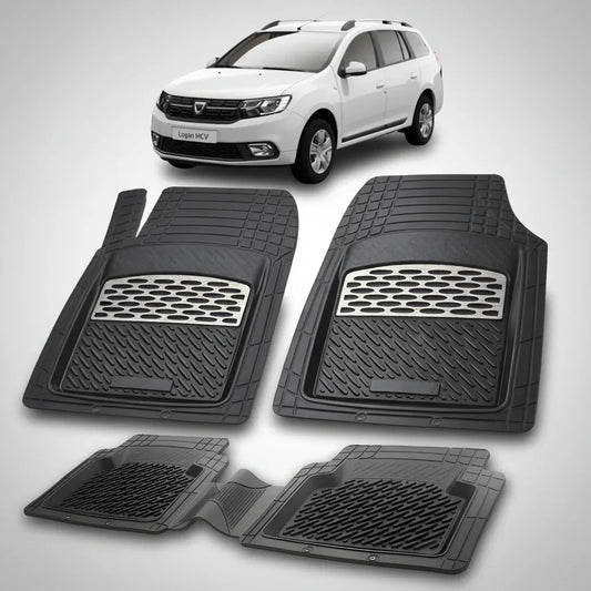 Covorase Tip Tavita Compatibile Dacia Logan MCV 2017-2021 , Silver