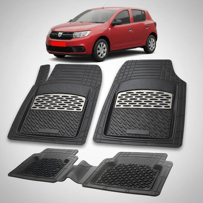 Covorase Tip Tavita Compatibile Dacia Sandero 2016-2020 , Silver