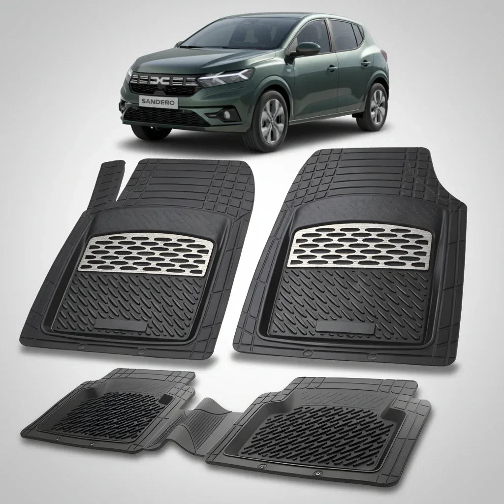 Covorase Tip Tavita Compatibile Dacia Sandero III 2023-2025 , Silver