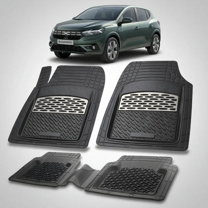 Covorase Tip Tavita Compatibile Dacia Sandero III 2023-2025 , Silver