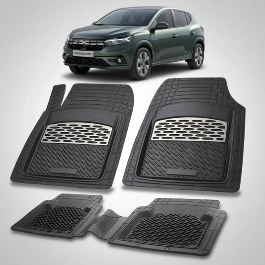 Covorase Tip Tavita Compatibile Dacia Sandero III 2023-2025 , Silver