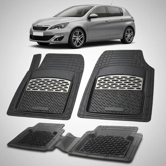 Covorase Auto Tip Tavita Compatibile Peugeot 308 II (2013-2017) Silver