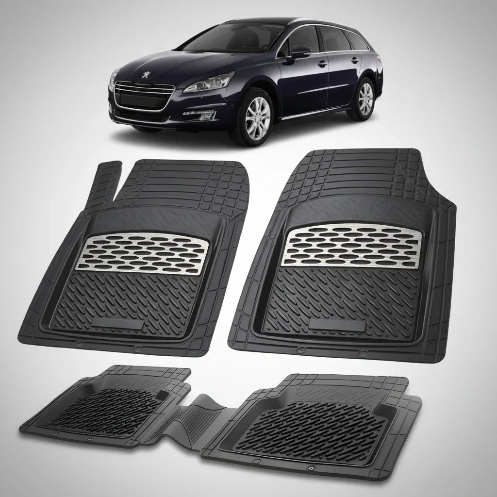 Covorase Auto TeamCar® Tip Tavita Compatibile Peugeot 508 I SW (2010-2014) Silver