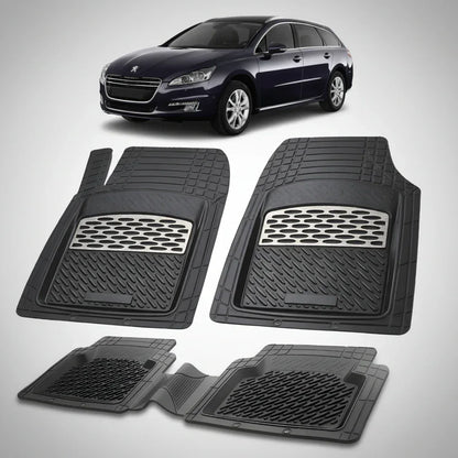 Covorase Auto TeamCar® Tip Tavita Compatibile Peugeot 508 I SW (2010-2014) Silver
