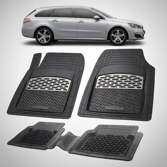 Covorase Auto Tip Tavita Compatibile Peugeot 508 I SW (2014-2018) Silver