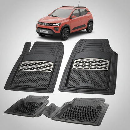 Covorașe Dacia Spring 100% Electric 2024-2026 Compatibile | Silver Edition – TeamCar®