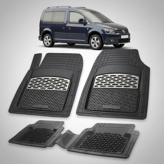 Covorase Tip Tavita Compatibile Volkswagen Caddy 2010-2015 , Silver