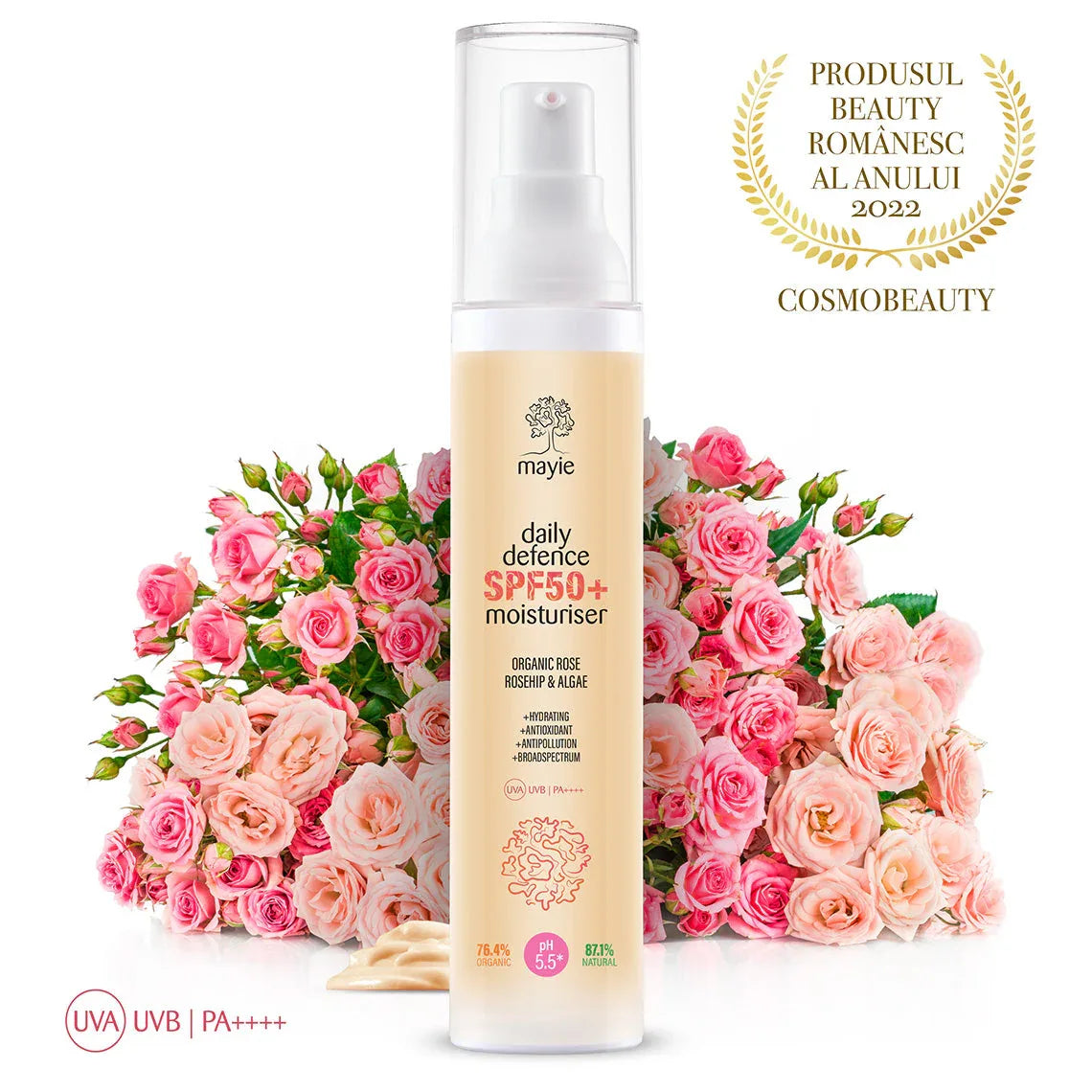 Cremă Ultralejeră cu SPF, Daily Defence SPF Moisturiser