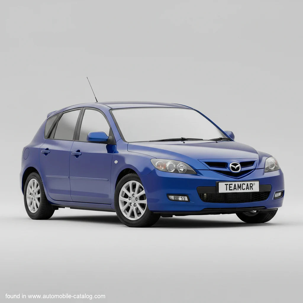 Covorase Mazda 3 BK Facelift Hatchback 5 Usi Compatibile 2006-2009 | Blue