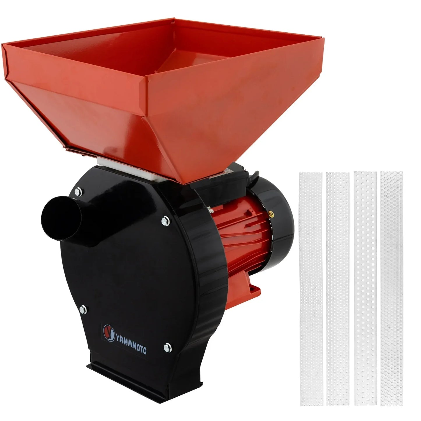 Moară electrică cu ciocănele YAMAMOTO YM3900, 3.9 kW, 240 kg/h, bobinaj cupru - 221.ro