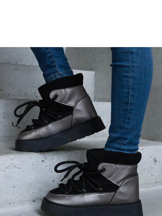 Moon boots Solea, Model 204704, Negru