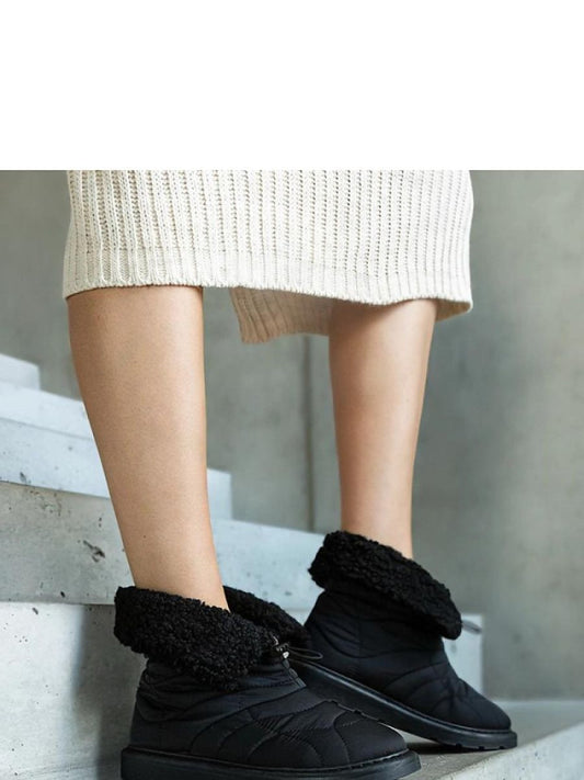 Moon boots Solea, Model 204707, Negru